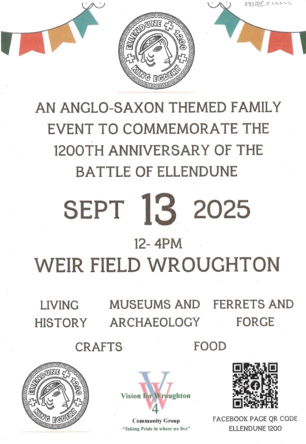 1200th Anniversary of the Battle of Ellendune - Anglo--Saxon Themed Family Event